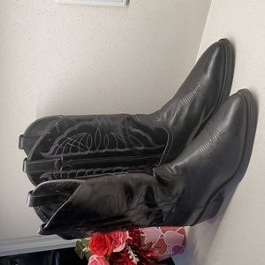 Mens NOCONA Leather cowboy boots (sz 10D)